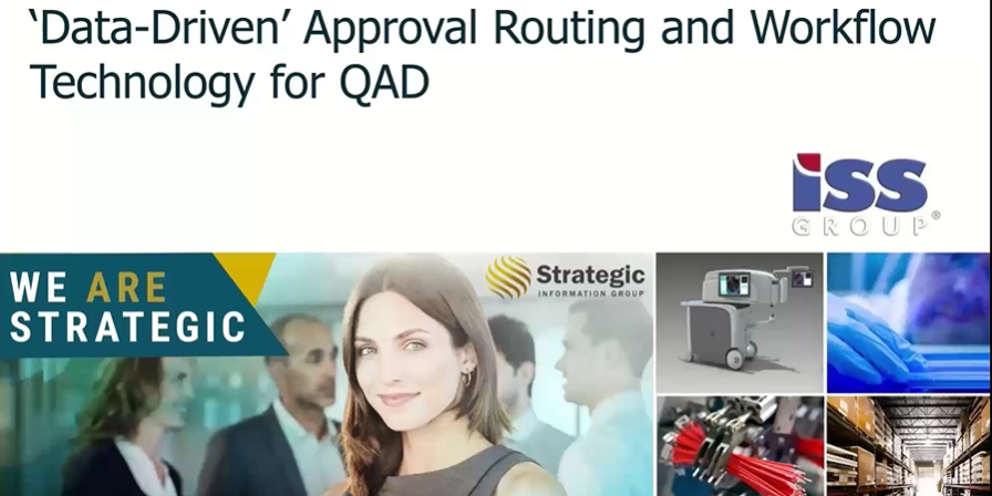 Approval Routing and Workflow technology for QAD
